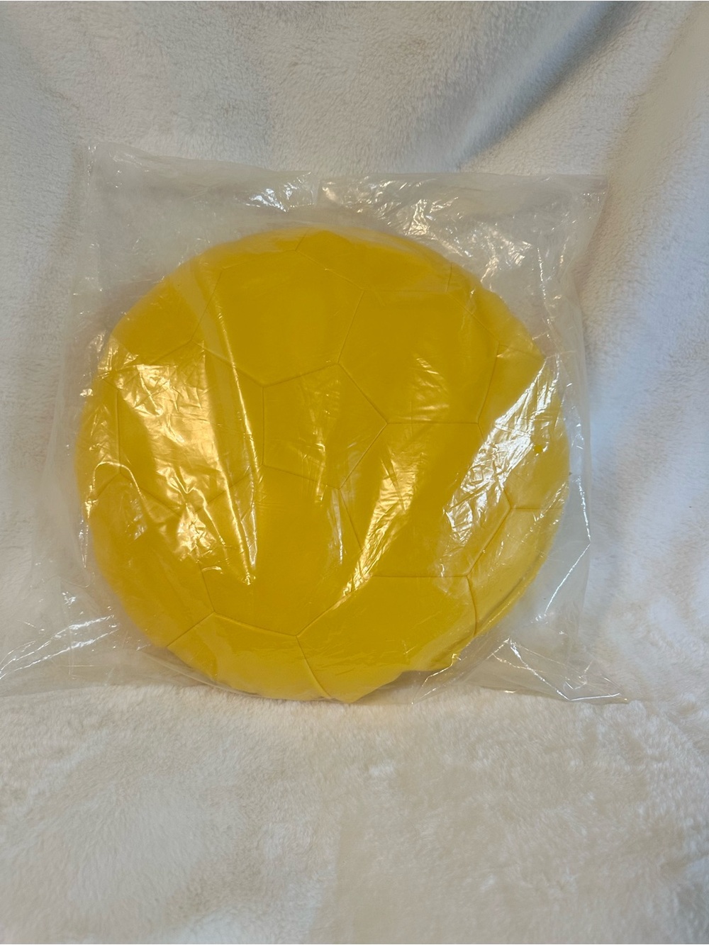 Yellow soft seat for kiddos- Lakeshore